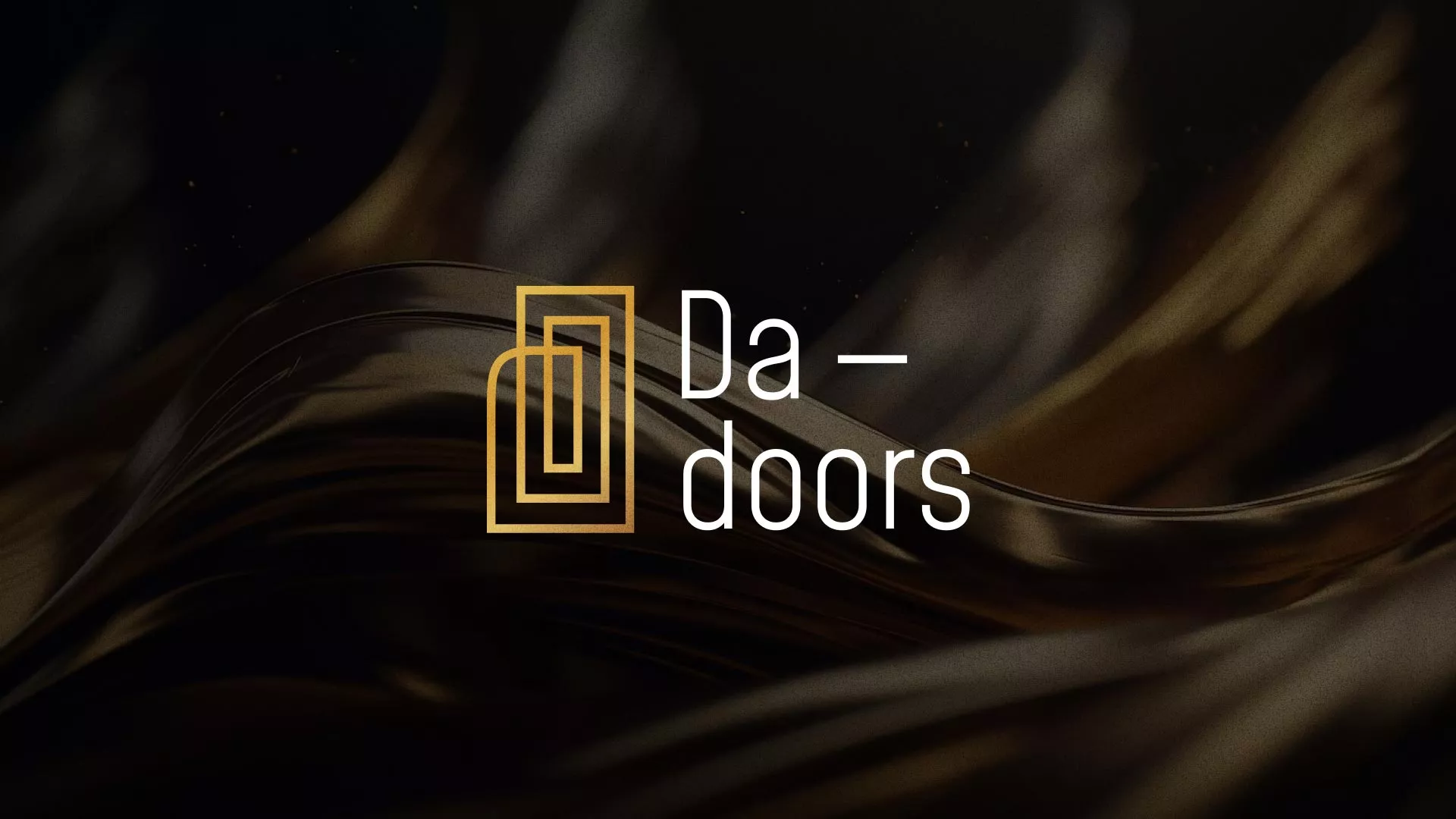 Разработка логотипа для компании «DA-DOORS» в Кашире