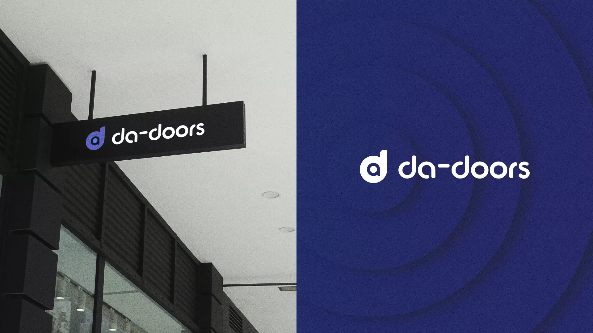 Разработка логотипа компании по продаже дверей в Кашире